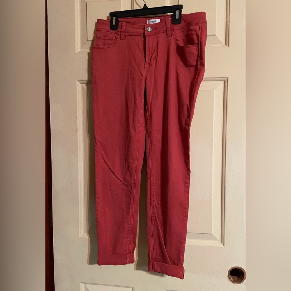 Kensie Men's Chinos in Deep Red